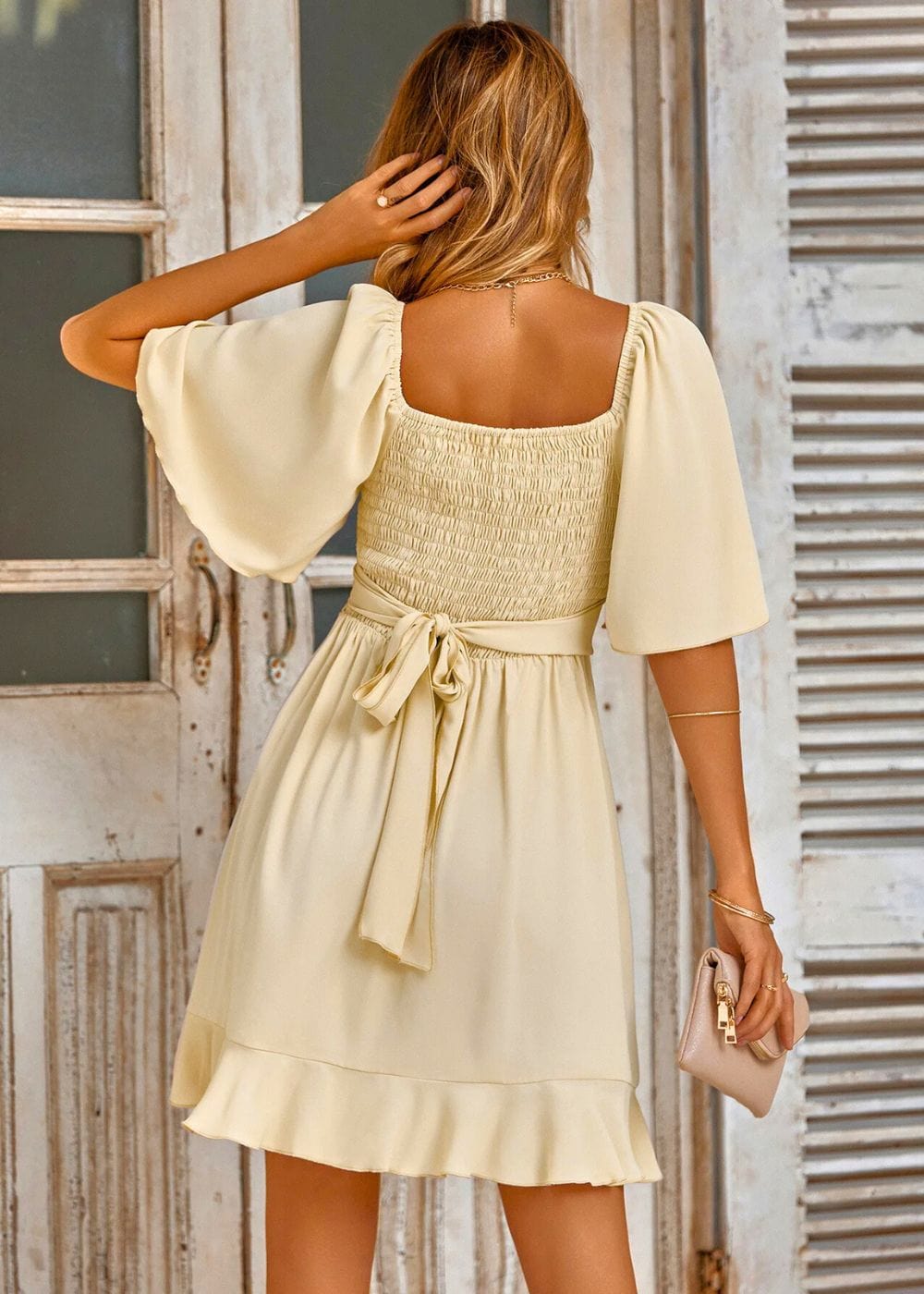 Robe Cocktail Champetre Chic