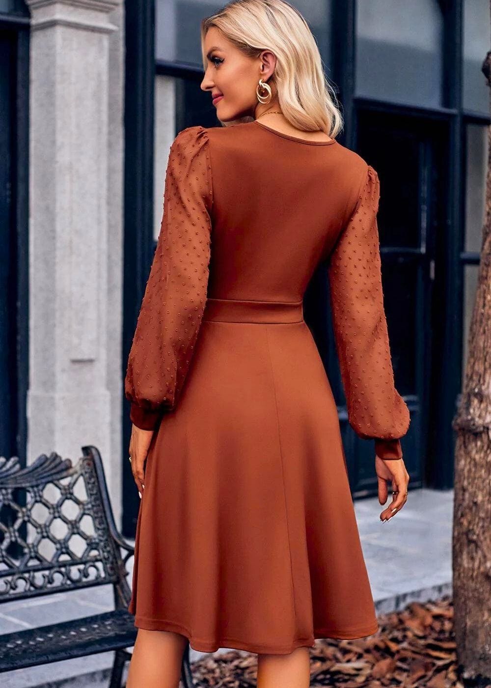 Robe de Cocktail Mariage Champêtre