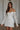 Robe de mariée bohème chic courte Blanc / Sur mesure