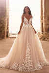 Robe de mariée bohème chic dos nu Blanc / Sur mesure