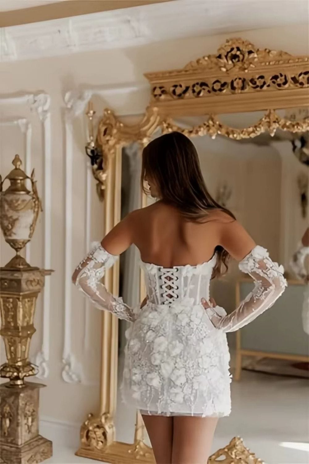 Robe de mariée bohème épaule nue