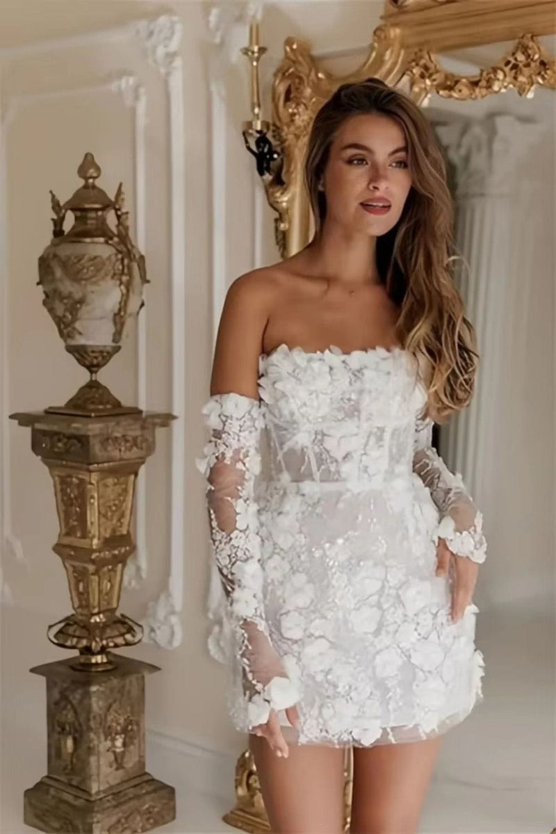 Robe de Mariée Bohème Épaule Nue – Tendance Champêtre