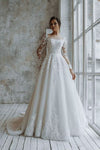 Robe de mariée bohème faite main Blanc / 2