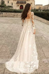 Robe de mariée bohème longue