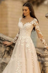 Robe de mariée bohème longue