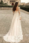 Robe de mariée bohème longue