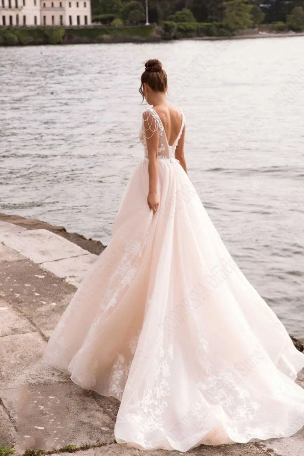 Robe de mariée bohème luxe