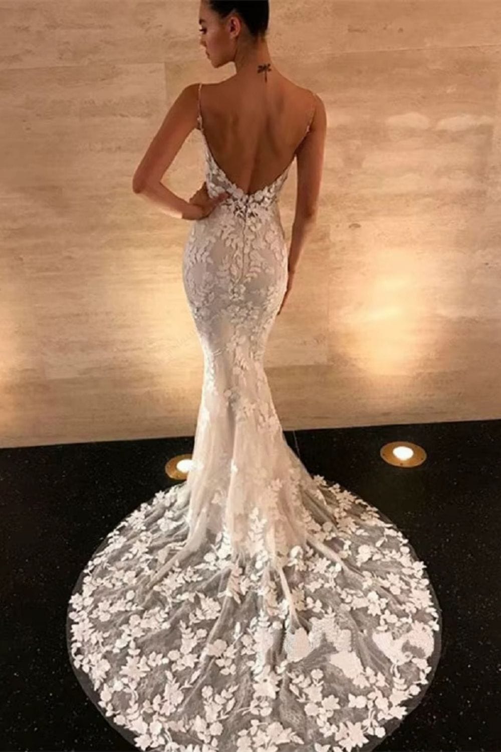 Robe de mariée bohème sexy