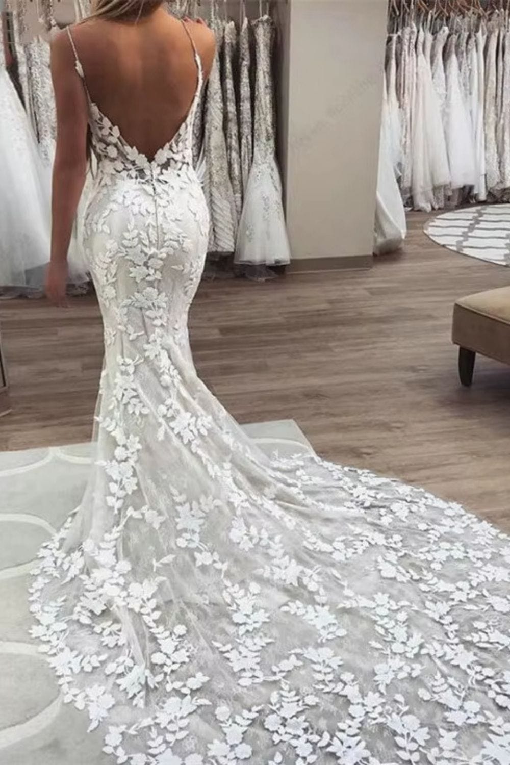 Robe de mariée bohème sexy