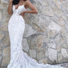 Robe de mariée bohème sexy Blanc / Sur mesure