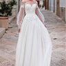robe de mariée bohème vintage Blanc / Sur Mesure