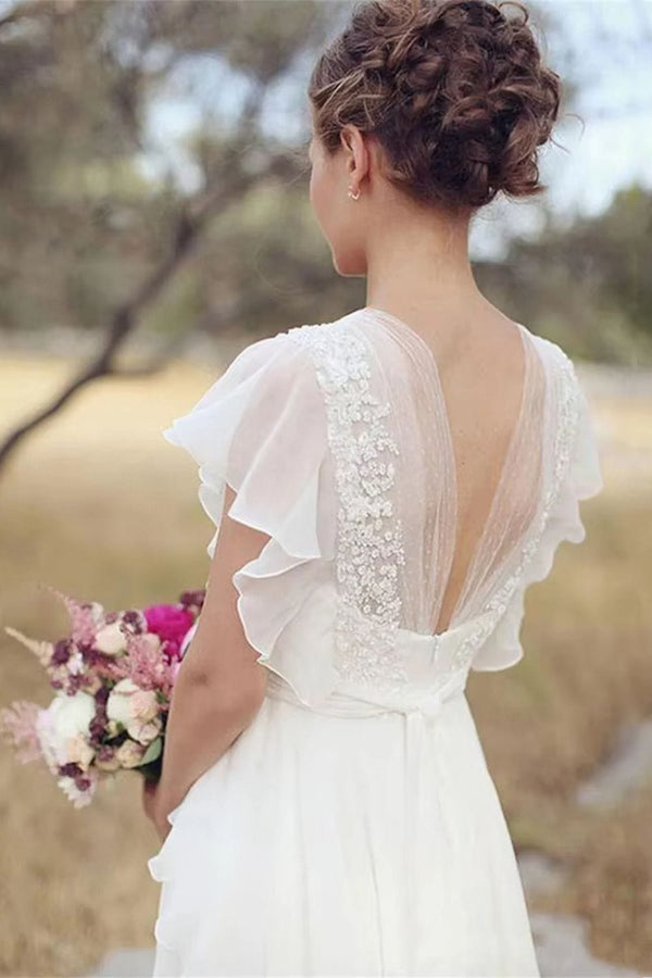 Robe de Marié Bohème Voile