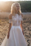 Robe de mariée campagnarde