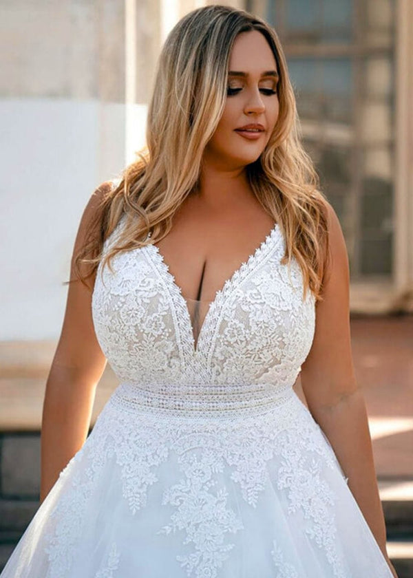 Robe de Mariée Champêtre Grande Taille