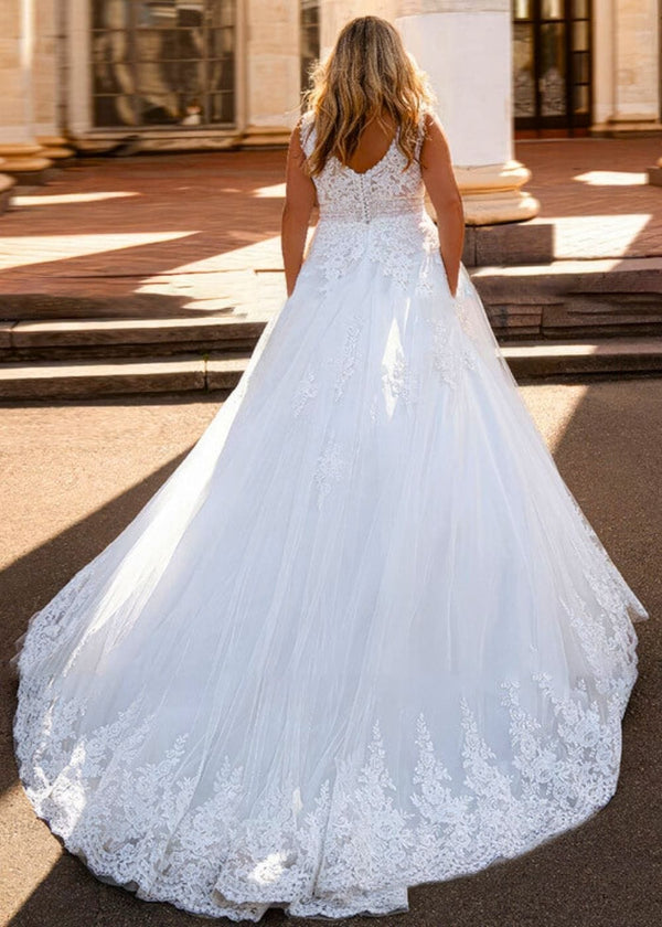 Robe de Mariée Champêtre Grande Taille