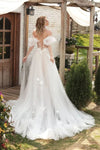 Robe de mariée esprit bohème Blanc / Sur mesure