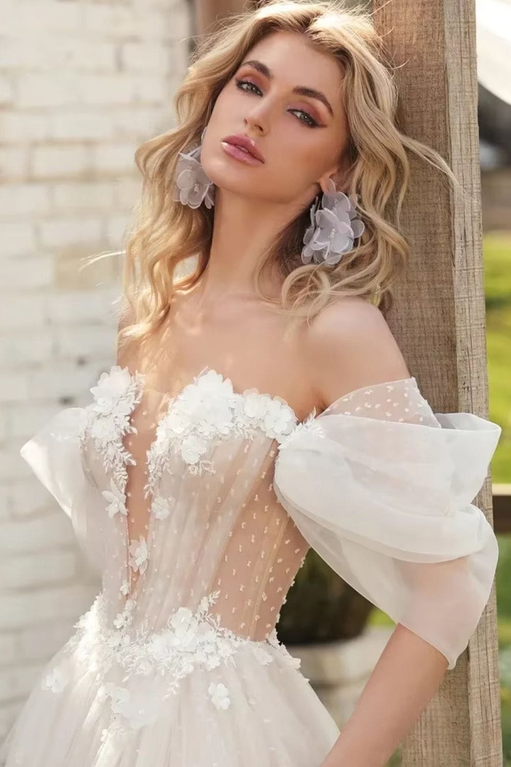 Robe de mariée esprit bohème Blanc / Sur mesure