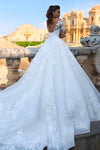 Robe de Mariée Princesse Champêtre Blanc / Sur-Mesure