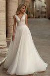 Robe de mariée vintage bohème Ivoire / Sur mesure