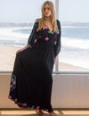 Robe en lin bohème chic