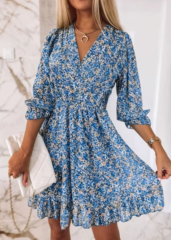 Robe Fleurie Champêtre Chic