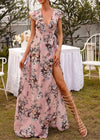 Robe Fleurie pour Mariage Champêtre