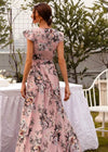 Robe Fleurie pour Mariage Champêtre