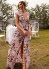 Robe Fleurie pour Mariage Champêtre