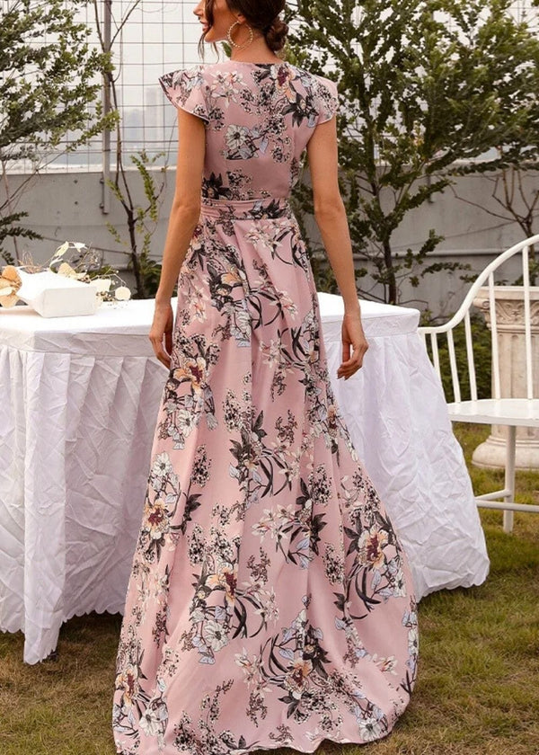 Robe Fleurie pour Mariage Champêtre