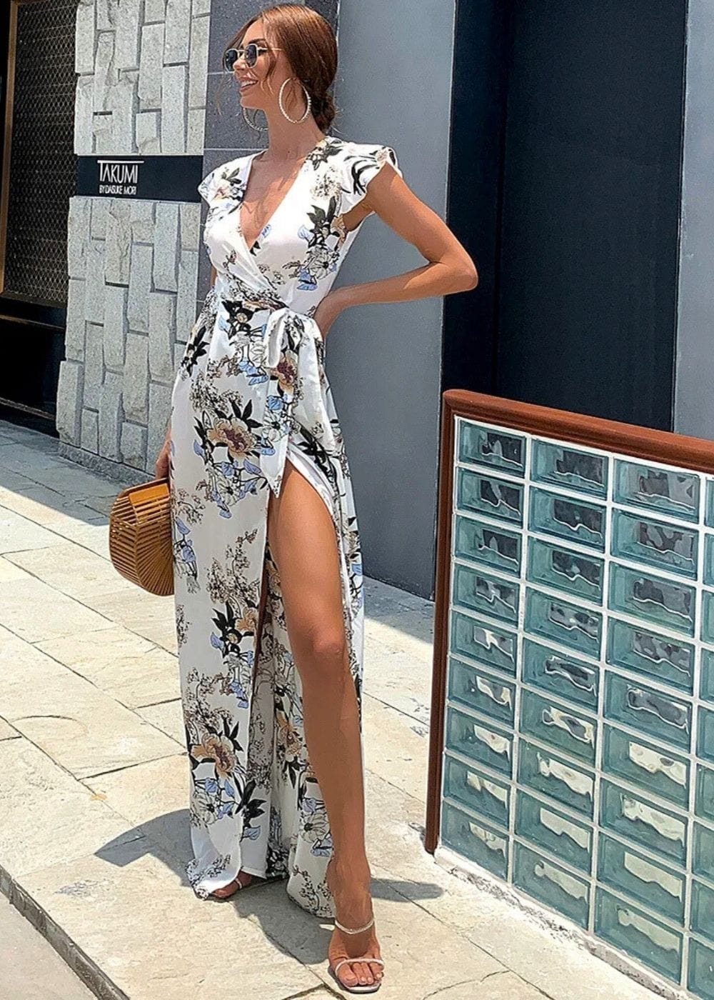Robe Fleurie pour Mariage Champêtre
