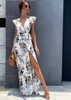Robe Fleurie pour Mariage Champêtre