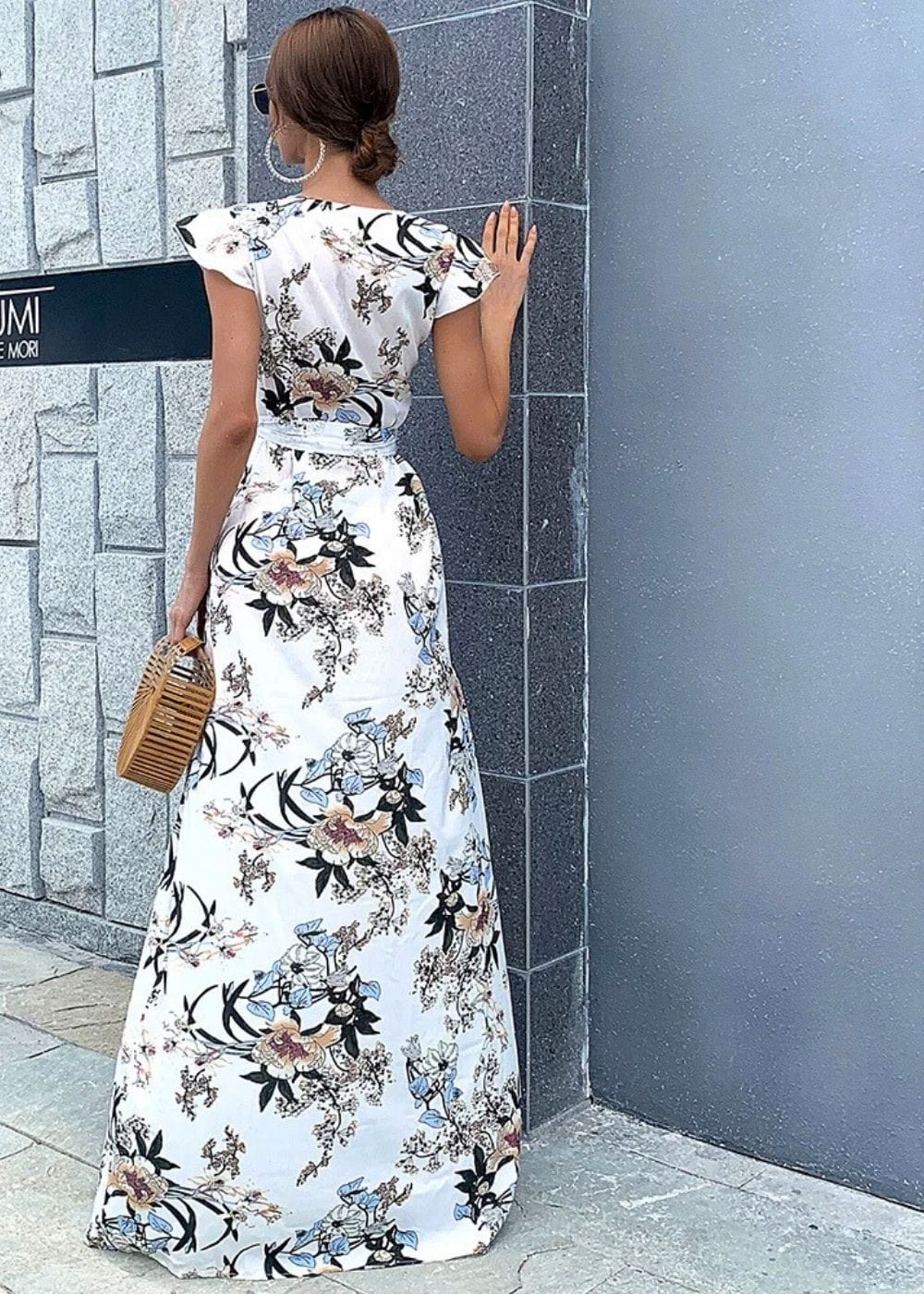Robe Fleurie pour Mariage Champêtre