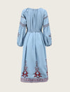 Robe hiver boheme chic