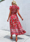 Robe Longue Champêtre Femme