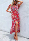 Robe Longue Champêtre Femme