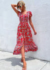 Robe Longue Champêtre Femme