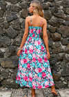 Robe Longue Fleurie Champêtre