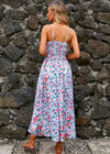 Robe Longue Fleurie Champêtre