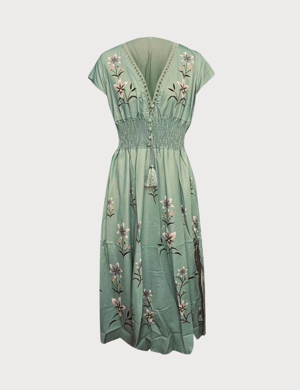 Robe longue fluide bohème chic