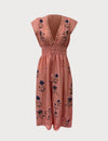 Robe longue fluide bohème chic