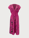 Robe longue fluide bohème chic