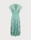 Robe longue fluide bohème chic