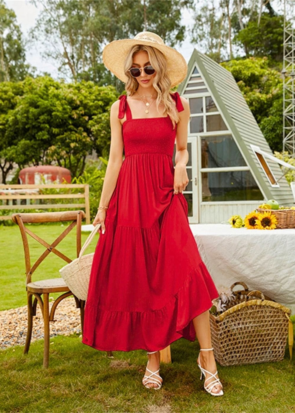 Robe Longue Mariage Champêtre