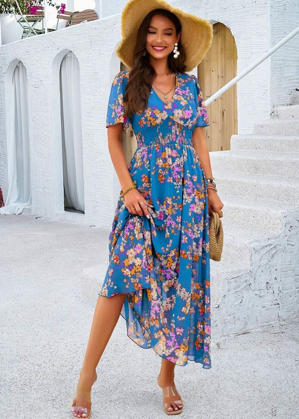 Robe Longue Style Champêtre