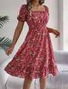 Robe midi bohème chic