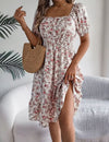 Robe midi bohème chic