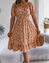 Robe midi bohème chic