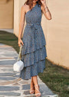 Robe Témoin de Mariage Thème Champêtre Bleu marine / S