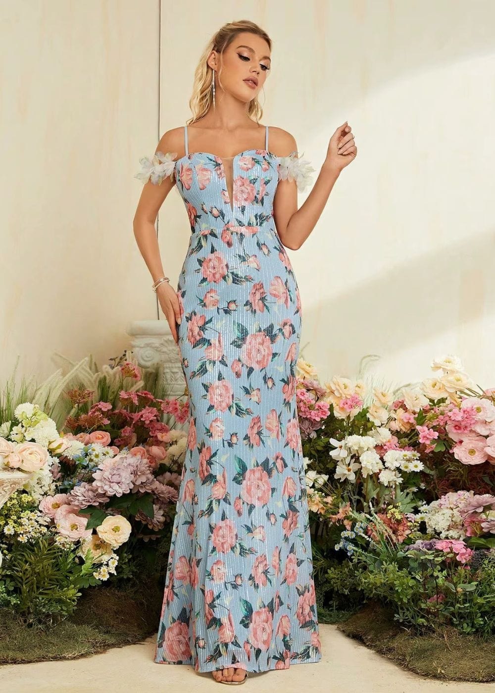 Robe Témoin Thème Champêtre