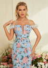 Robe Témoin Thème Champêtre